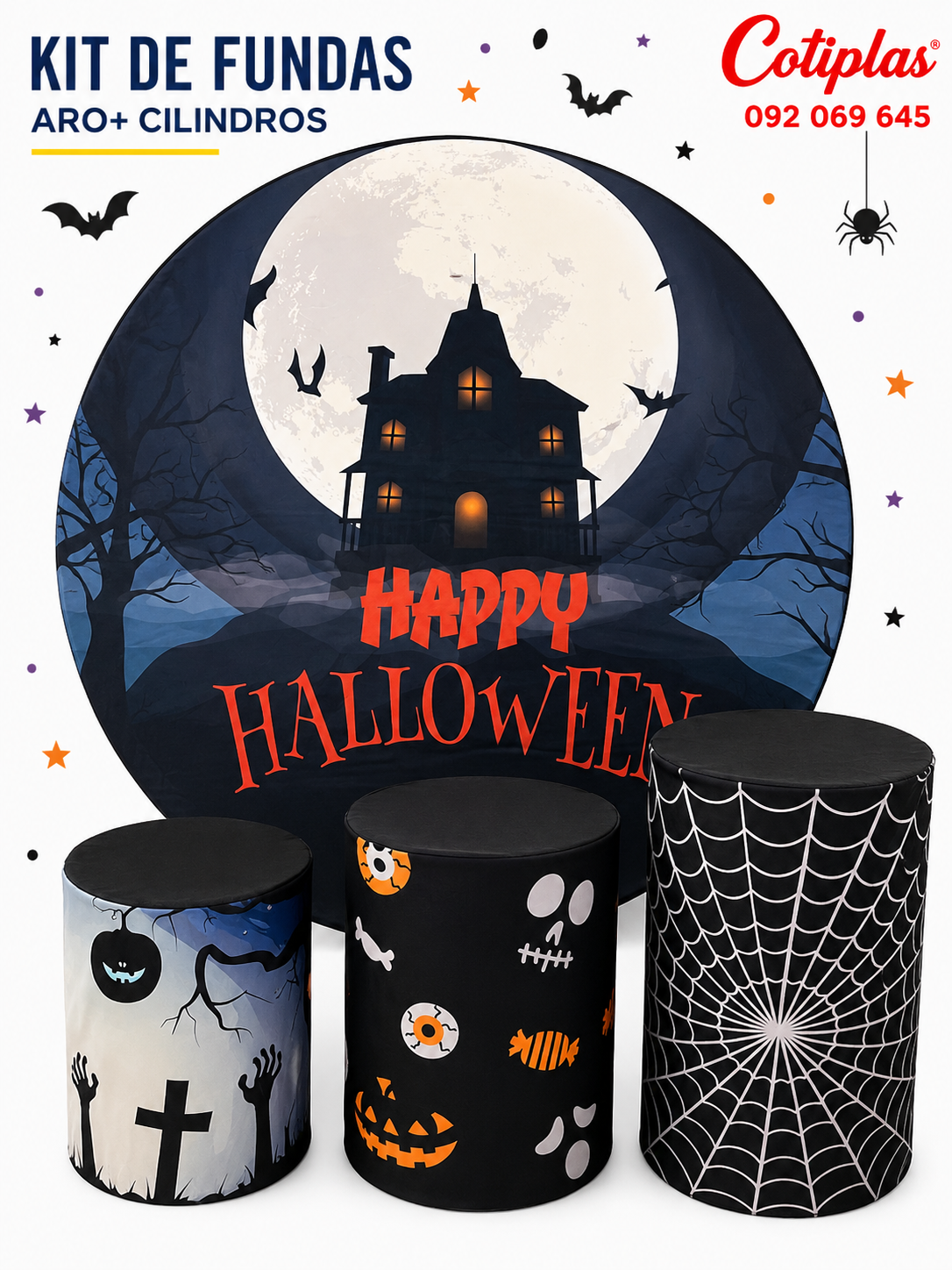 KIT FUNDAS HALLOWEEN