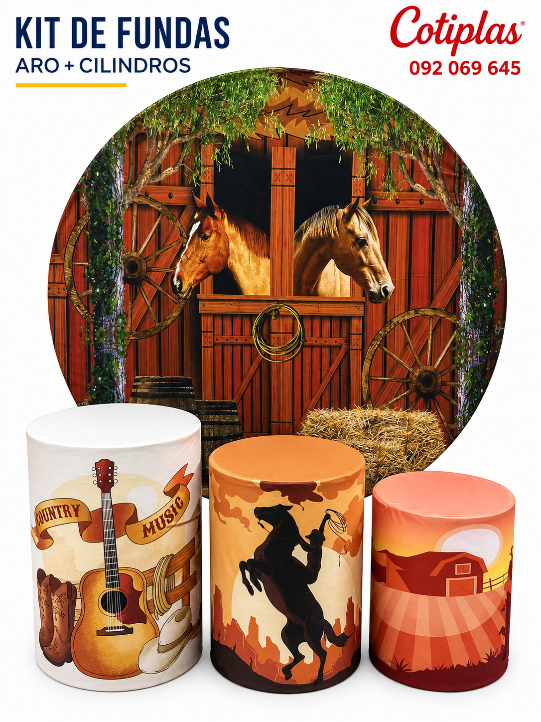 KIT DE FUNDAS COUNTRY