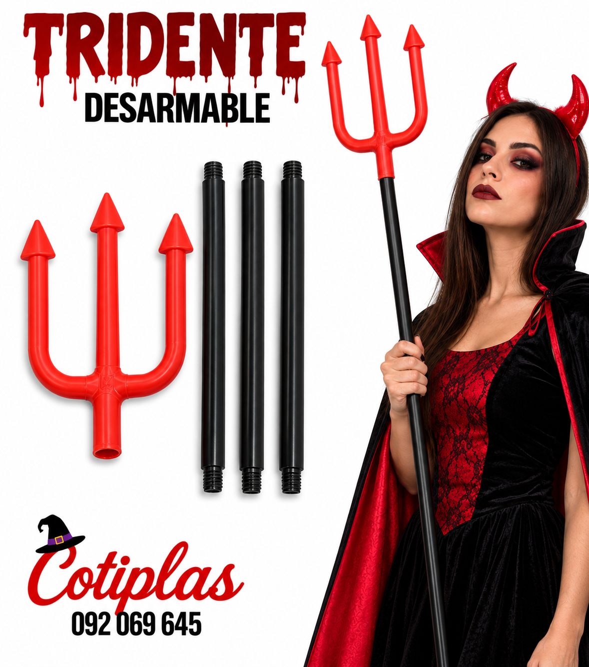 TRIDENTE DESARMABLE