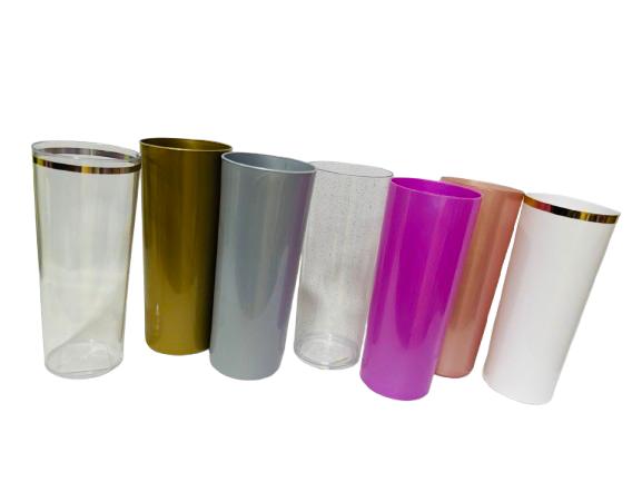 VASOS DE ACRÍLICO