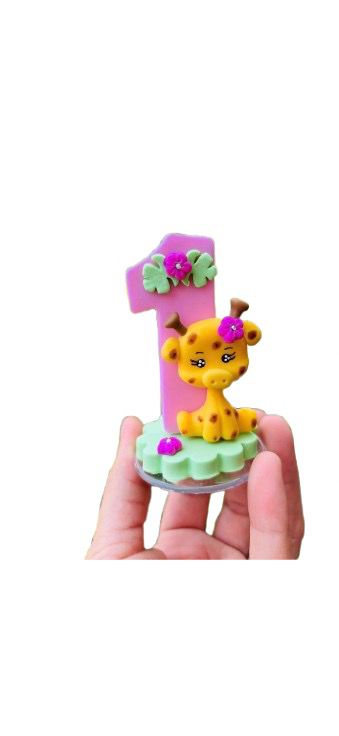 Vela en porcelana con diseño