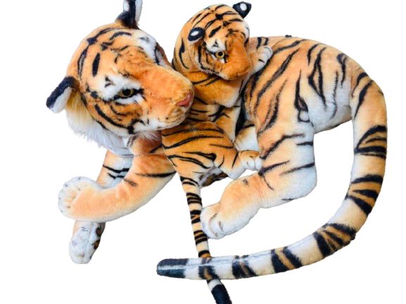Tigre con bebe