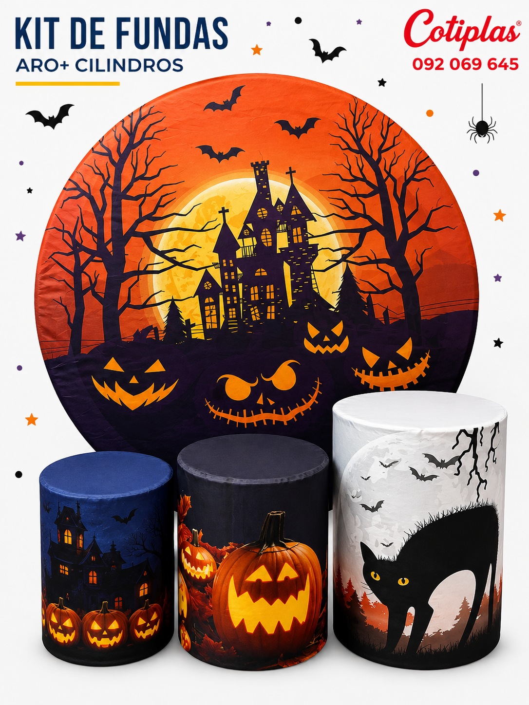 KIT FUNDAS HALLOWEEN