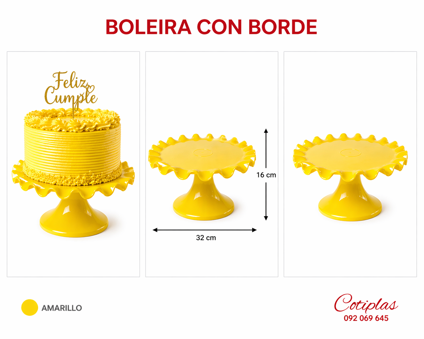 BOLEIRA CON BORDE