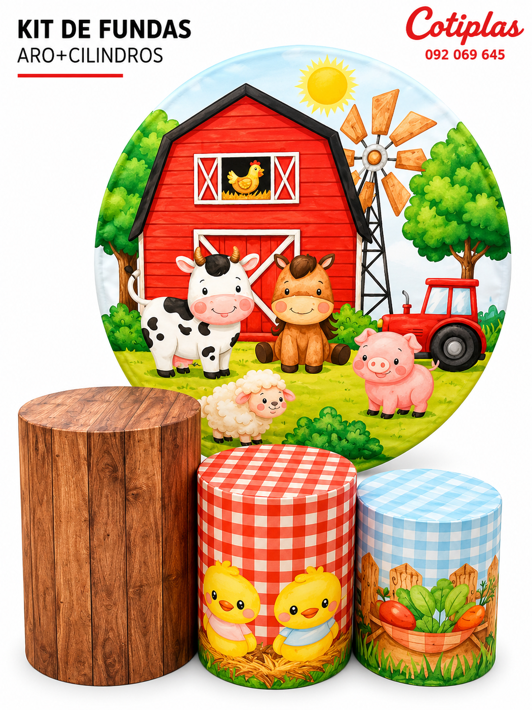 KIT DE FUNDAS GRANJA