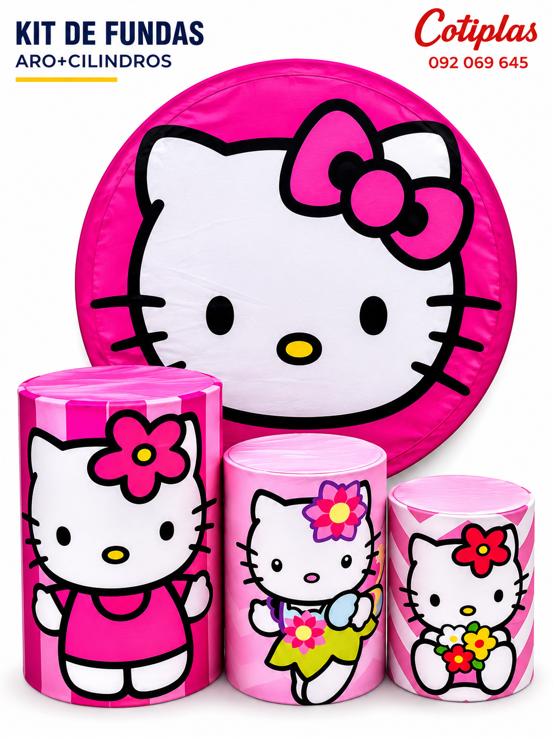 KIT DE FUNDAS KITTY