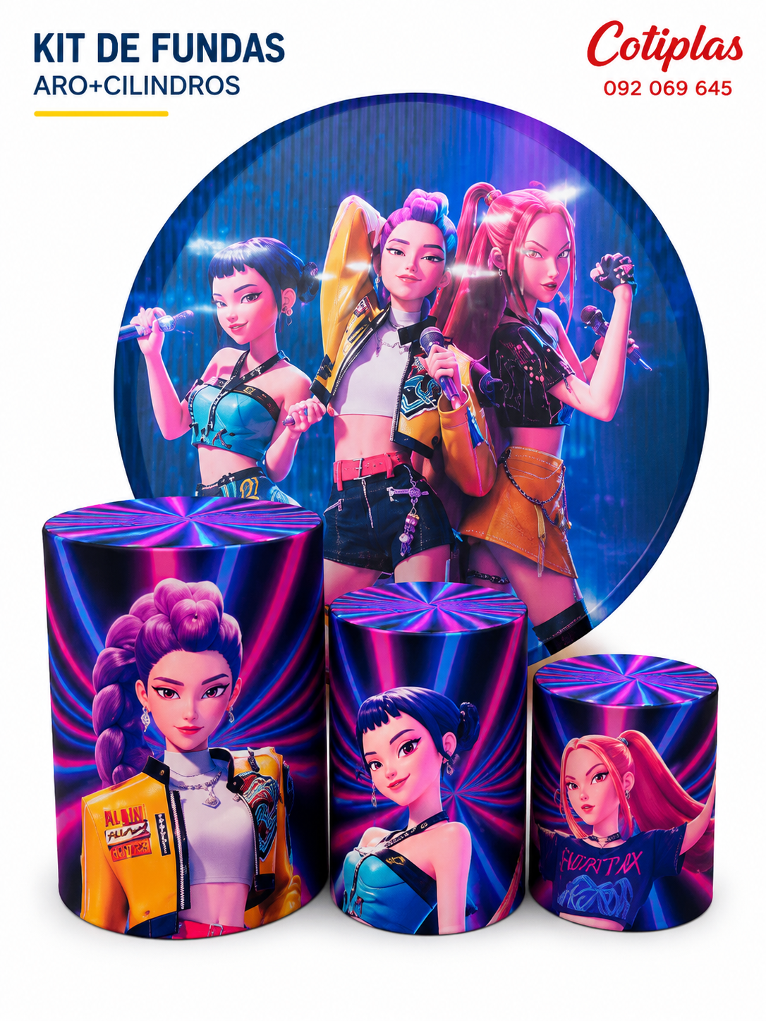 KIT DE FUNDAS K POP