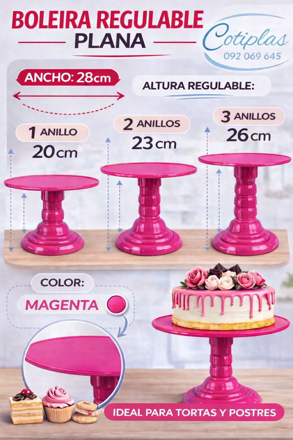 SOPORTE REGULABLE