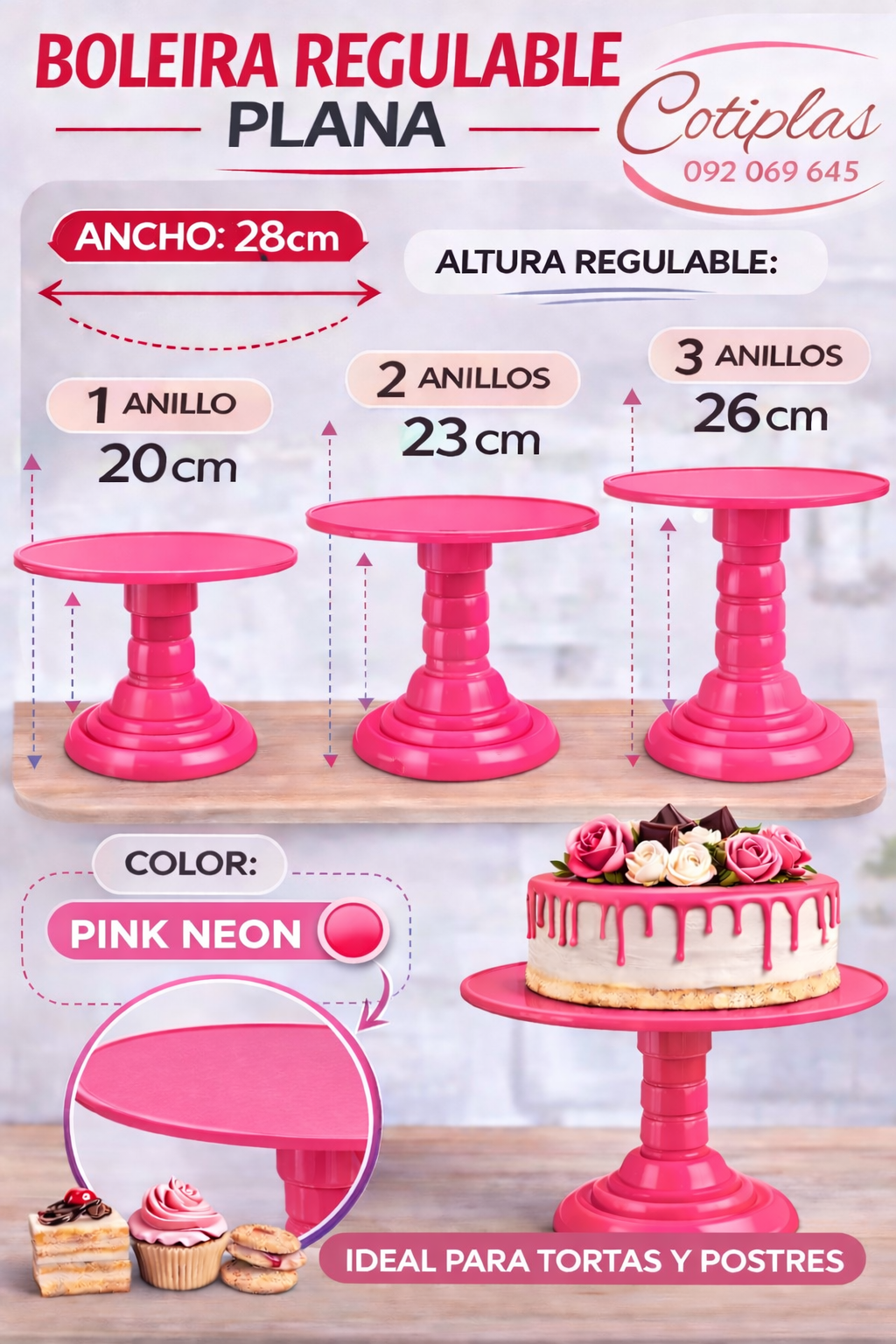 SOPORTE REGULABLE