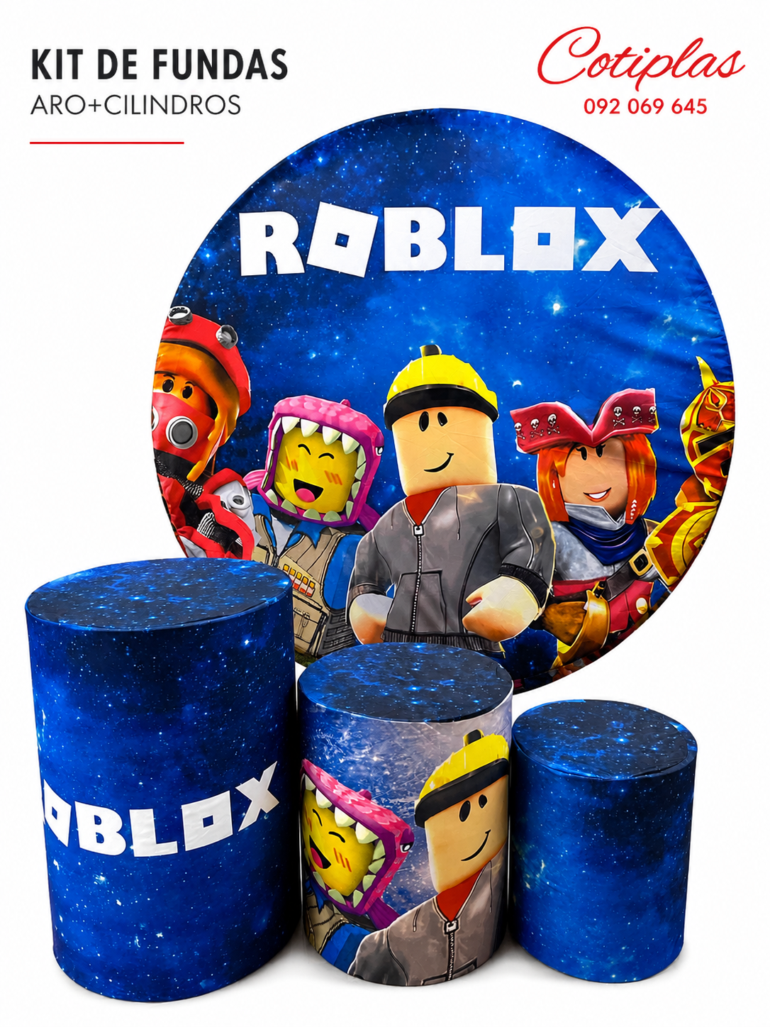 KIT DE FUNDAS ROBLOX