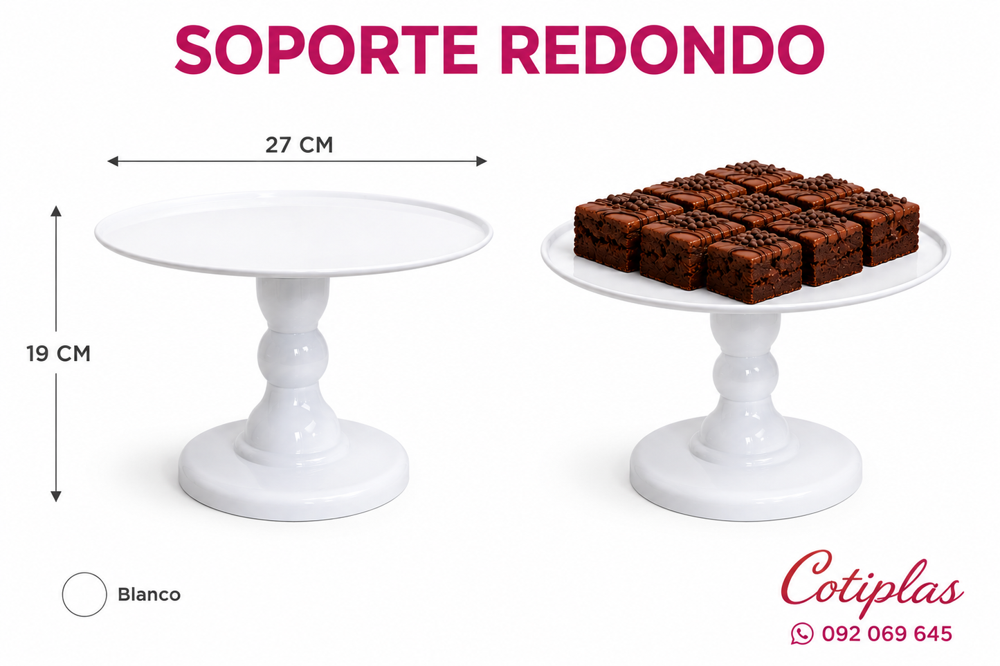 SOPORTE REDONDO