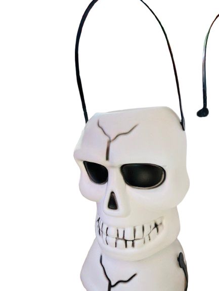 Calabaza calavera con luz y sonido