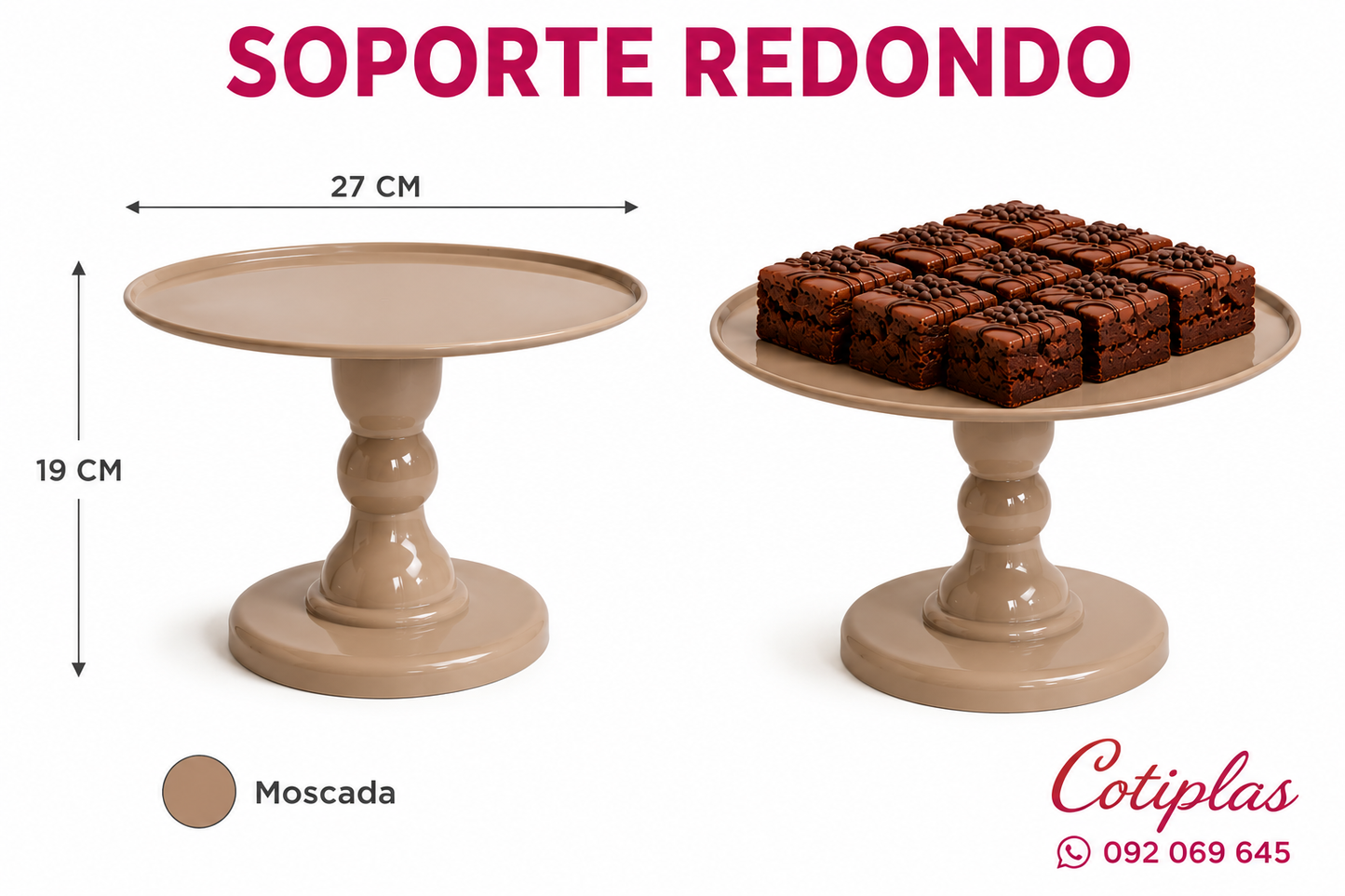 SOPORTE REDONDO