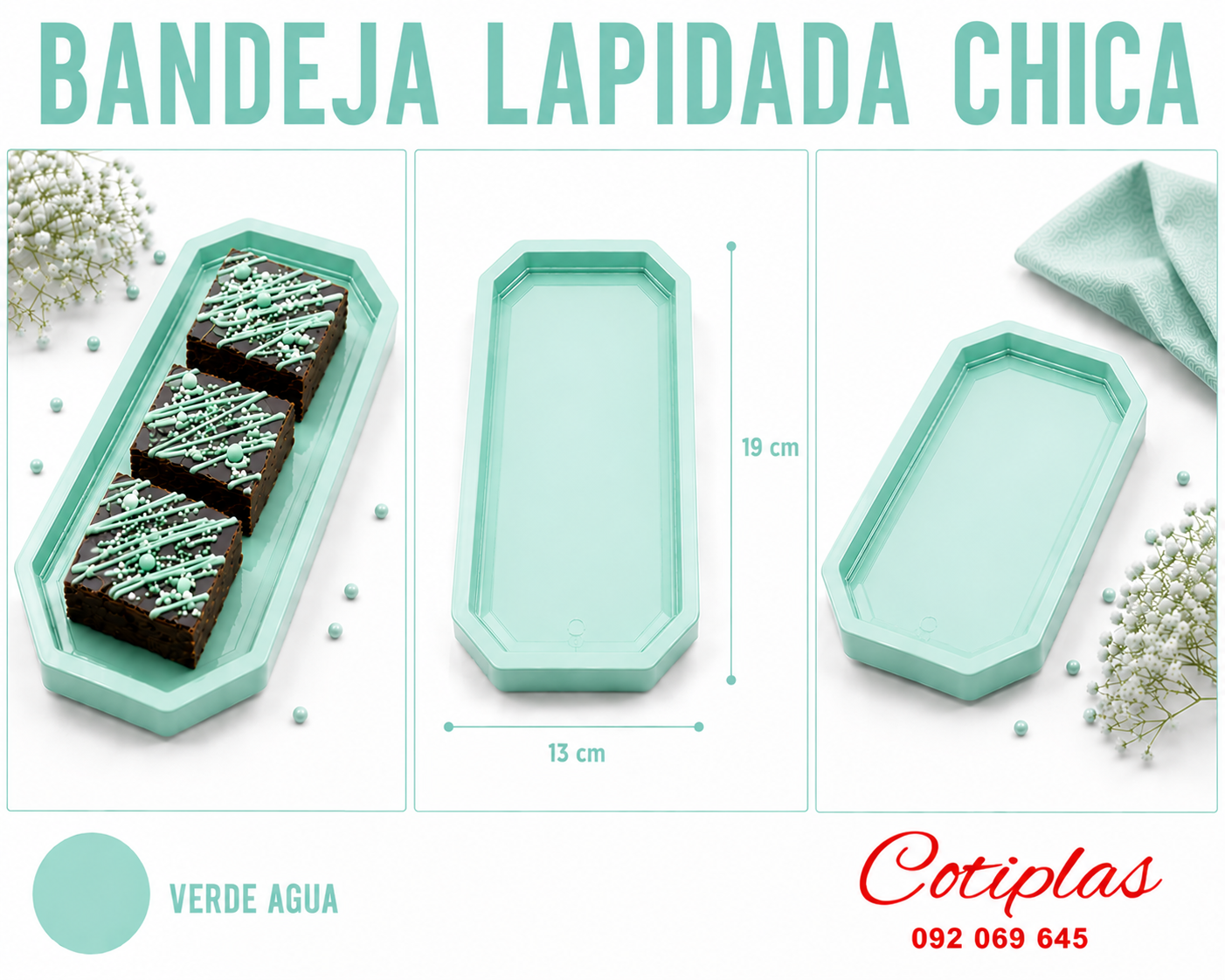 BANDEJA LAPIDADA CHICA