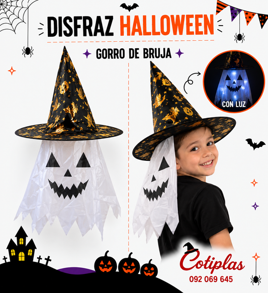 GORRO DE BRUJA