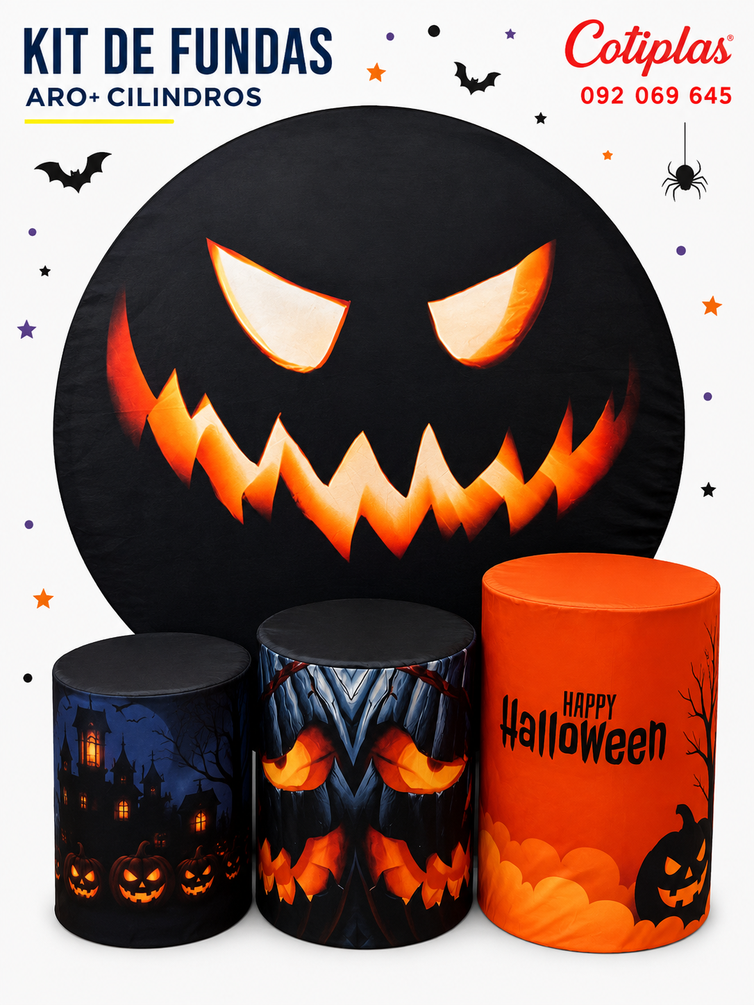 KIT FUNDAS HALLOWEEN