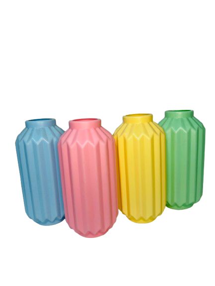 Floreros de plástico