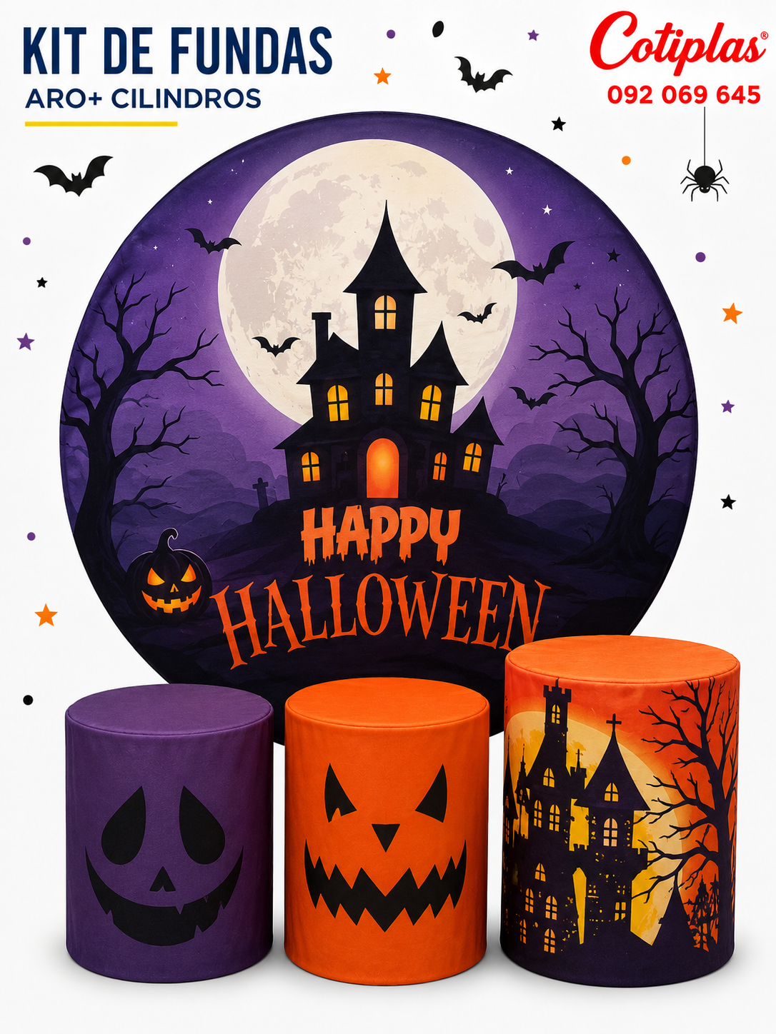 KIT FUNDAS HALLOWEEN