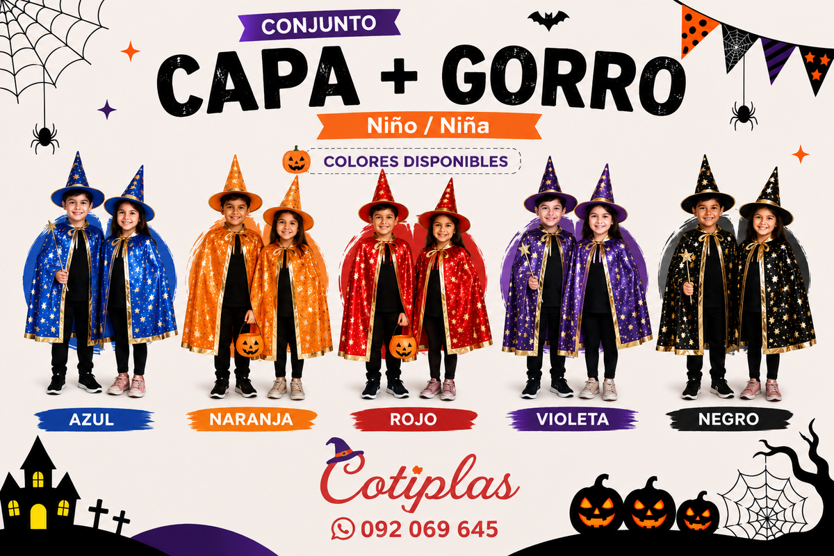 KIT CAPA+GORRO