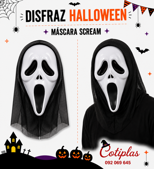 MÁSCARA SCREAM