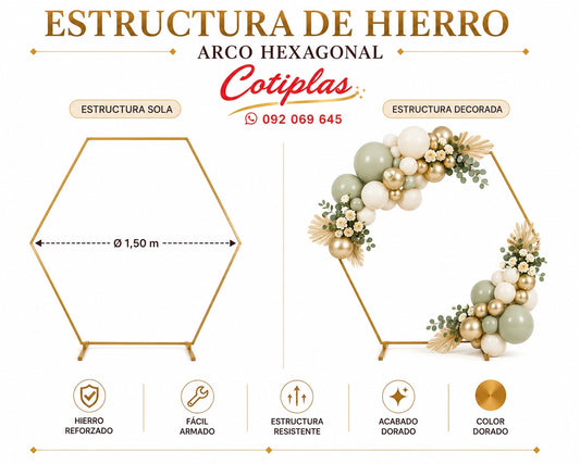 Aro hexagonal