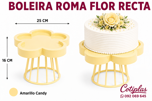 BOLEIRA ROMA FLOR
