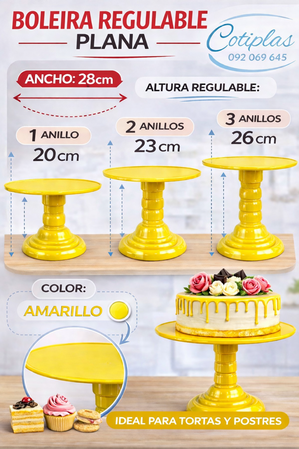SOPORTE REGULABLE