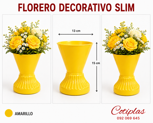 FLORERO DECORATIVO CHICO
