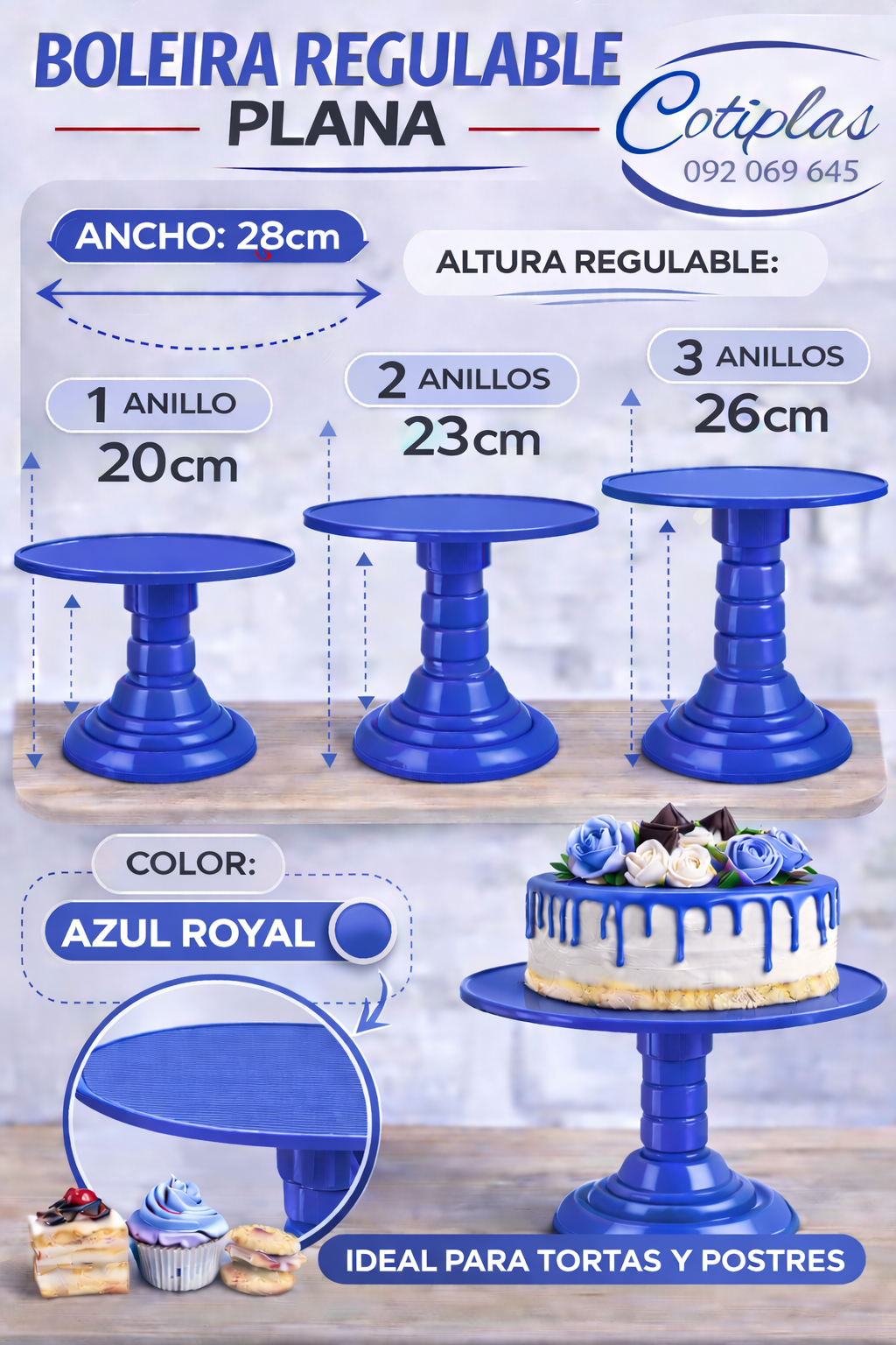 SOPORTE REGULABLE