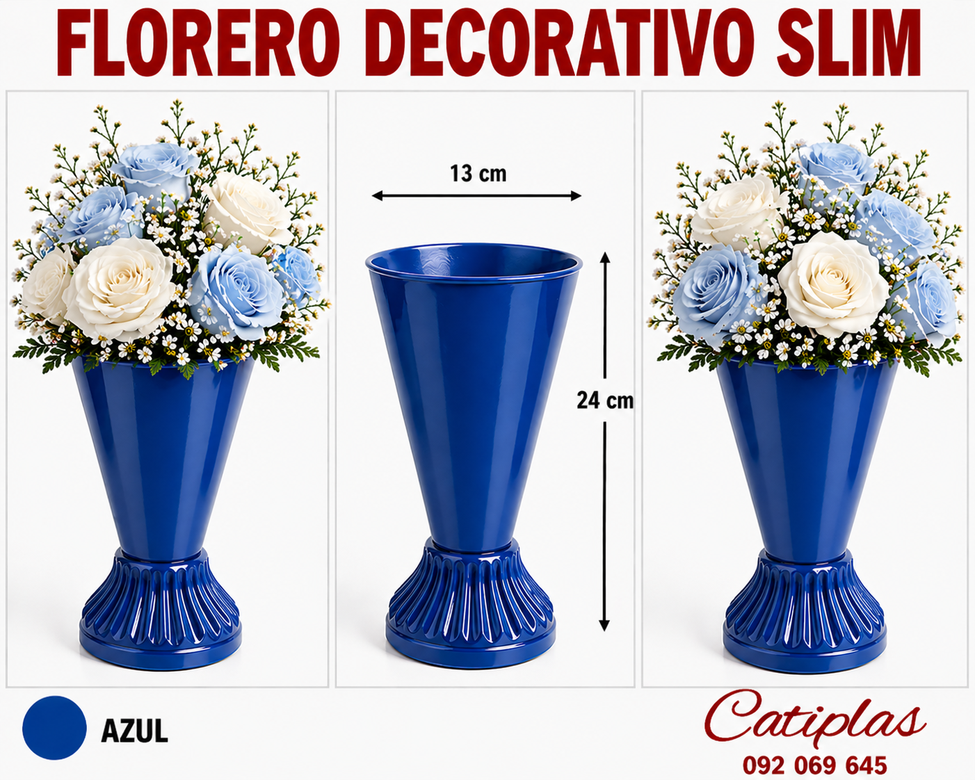 FLORERO DECORATIVO