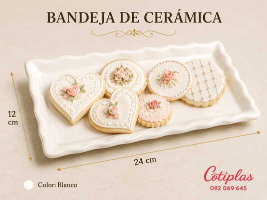 BANDEJA DE CERÁMICA