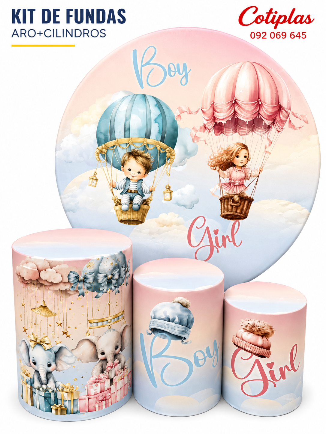 KIT DE FUNDAS BOY GIRL