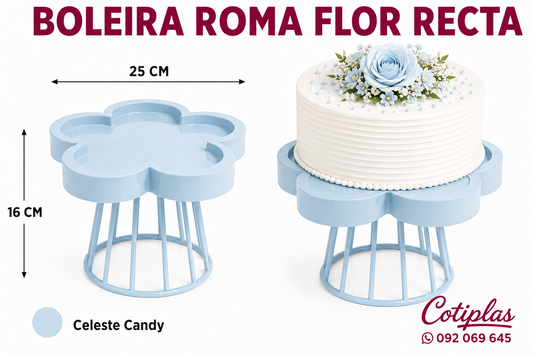 BOLEIRA ROMA FLOR