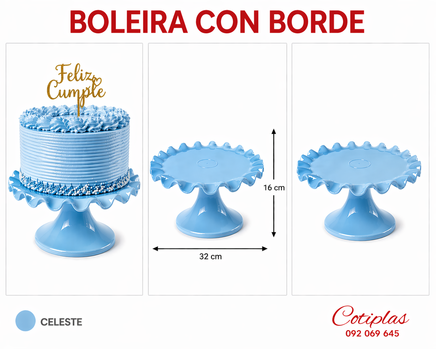 BOLEIRA CON BORDE