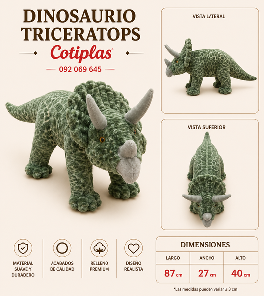 DINOSAURIO TRICERATOPS