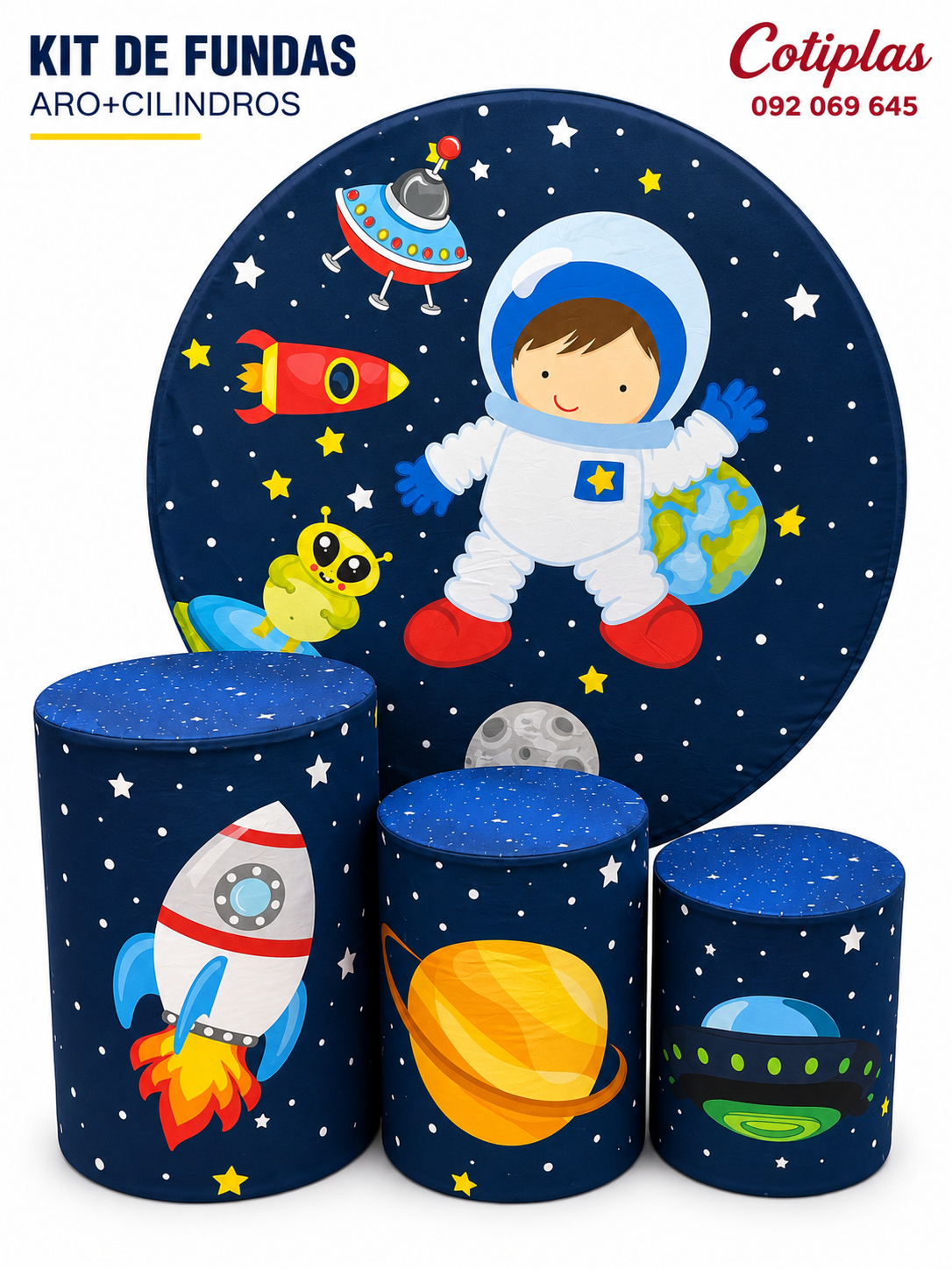 KIT DE FUNDAS ESPACIO