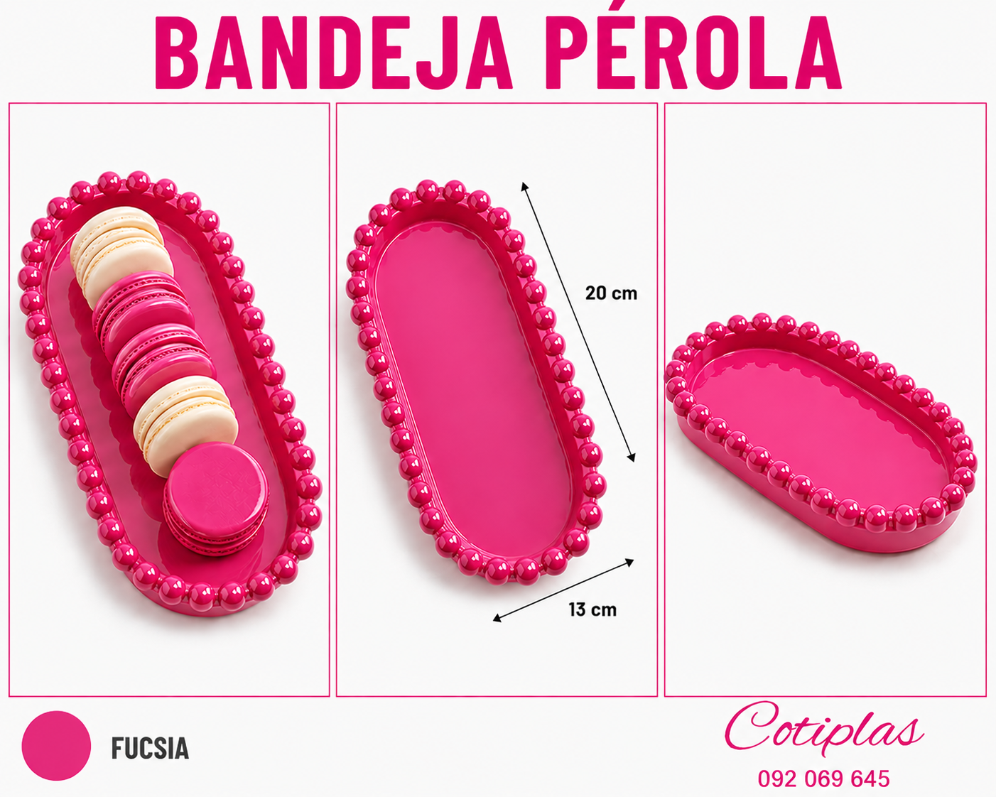 BANDEJA PÉROLA