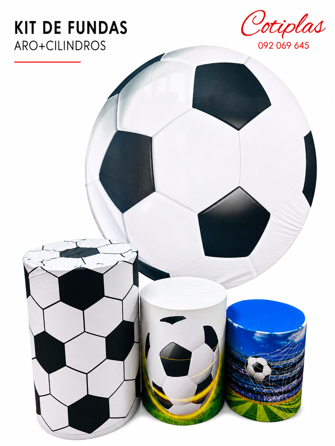 KIT DE FUNDAS FÚTBOL