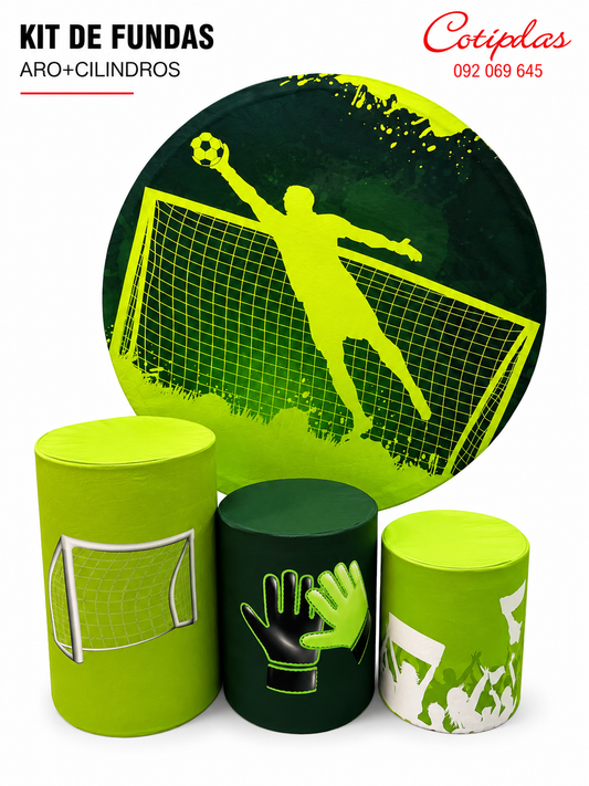 KIT DE FUNDAS FÚTBOL ARQUERO