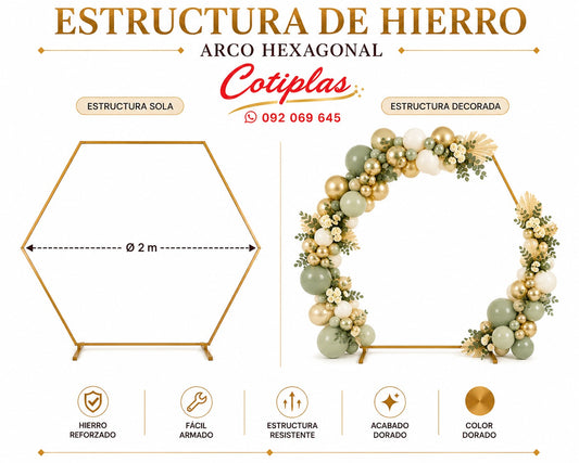 Aro hexagonal