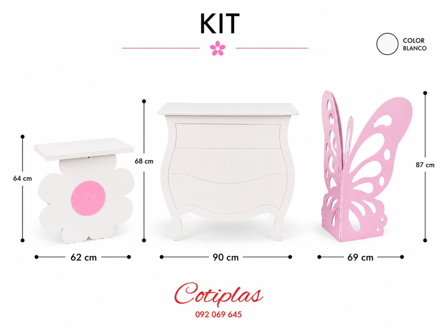 MESA+MARIPOSA+MESA FLOR