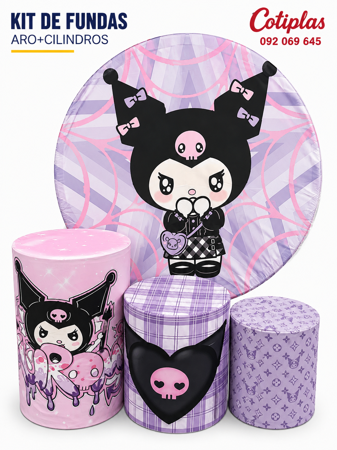 KIT DE FUNDAS KUROMI