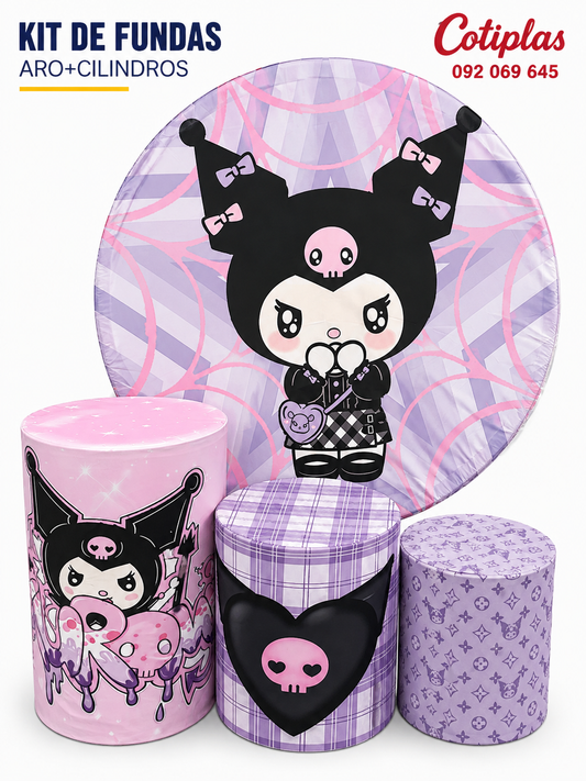 KIT DE FUNDAS KUROMI