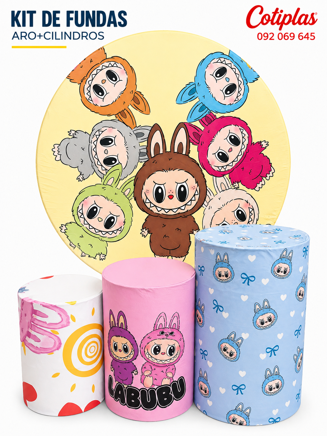 KIT DE FUNDAS LABUBU