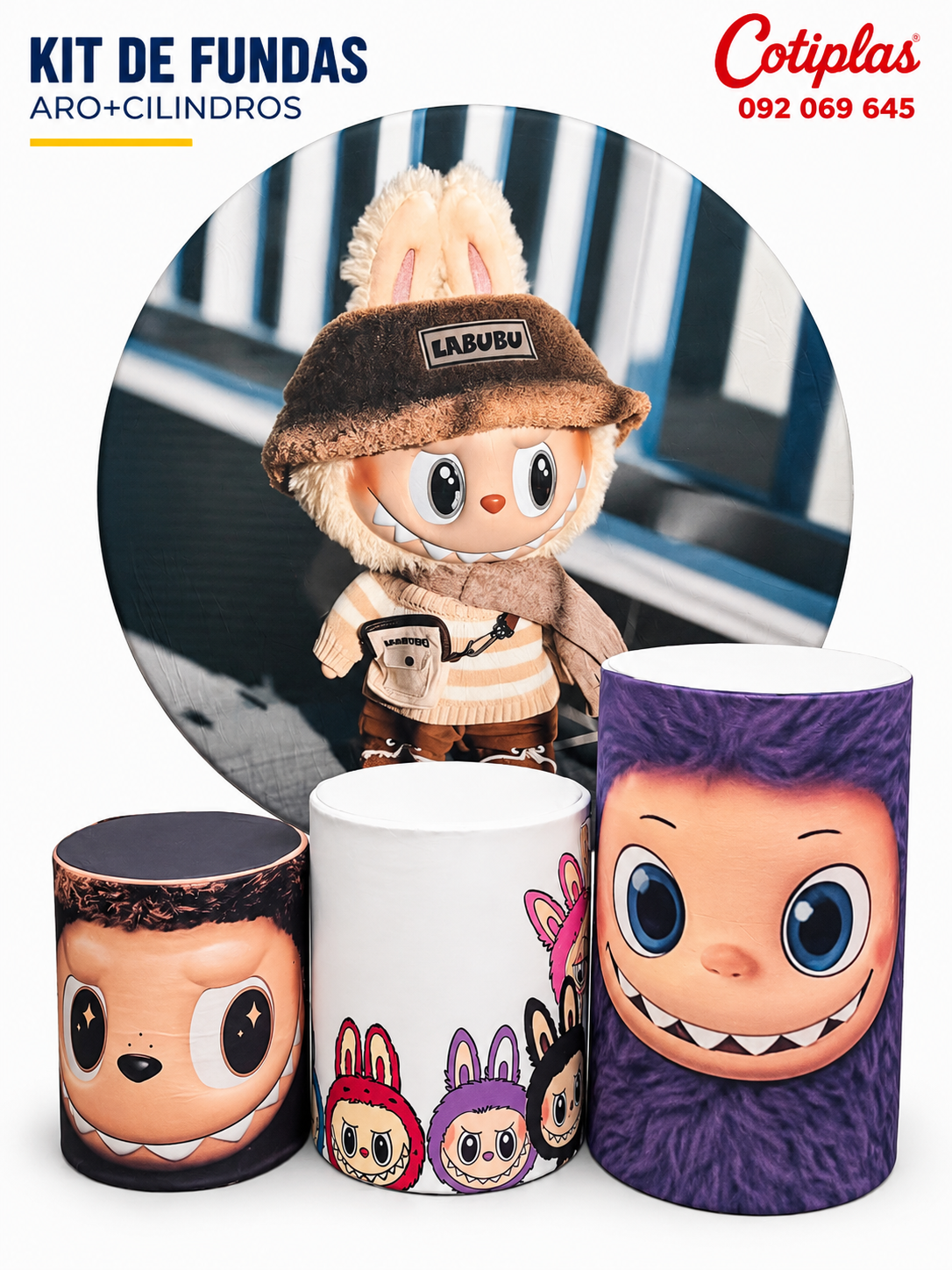 KIT DE FUNDAS LABUBU