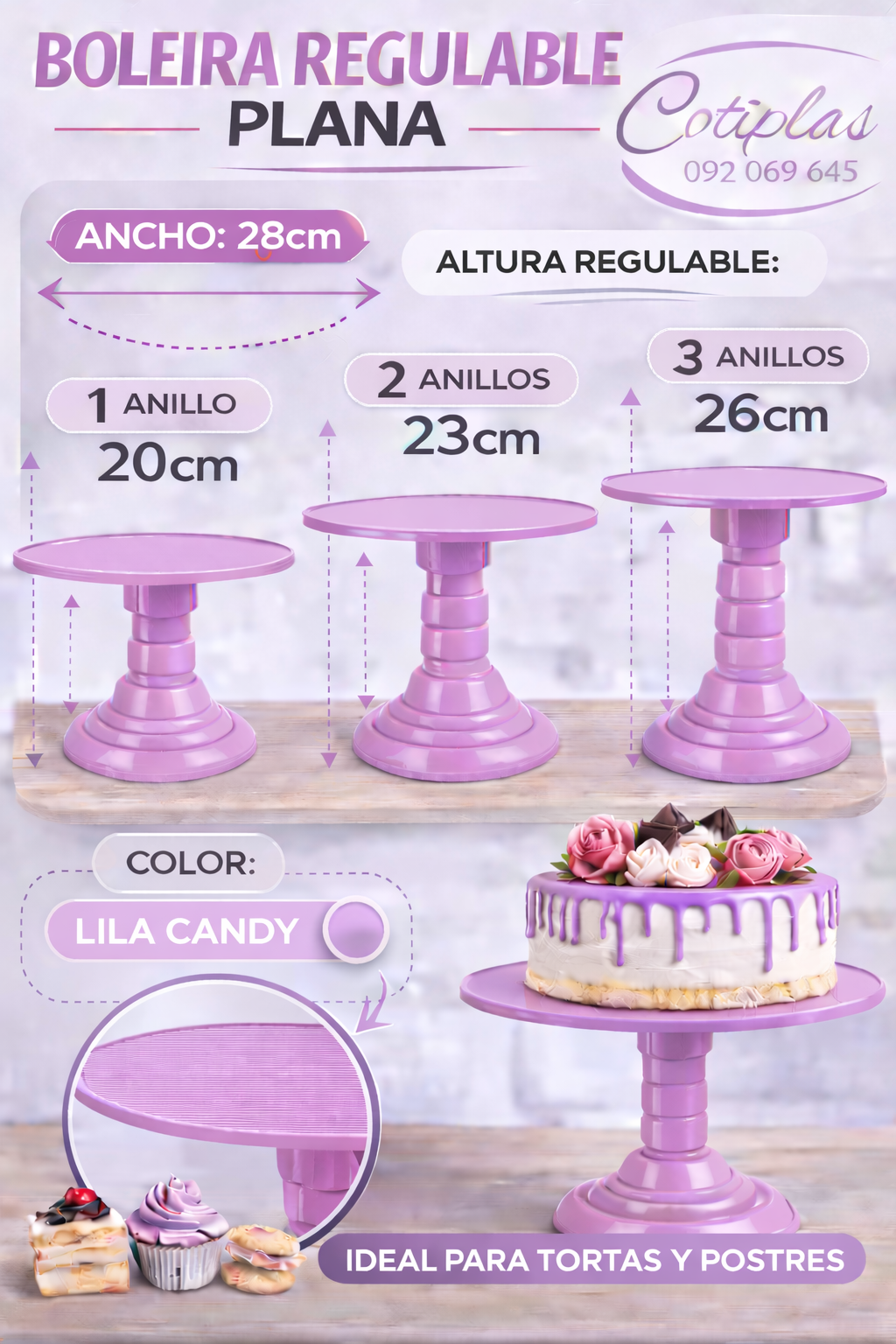 SOPORTE REGULABLE