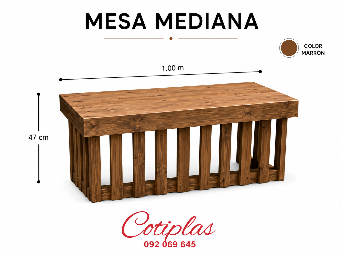 MESA MEDIANA