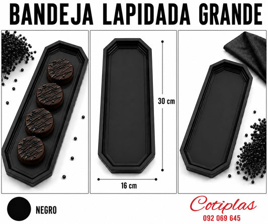 BANDEJA LAPIDADA GRANDE