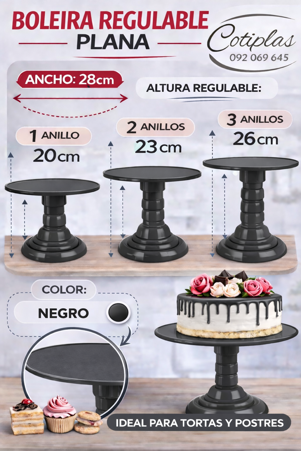 SOPORTE REGULABLE