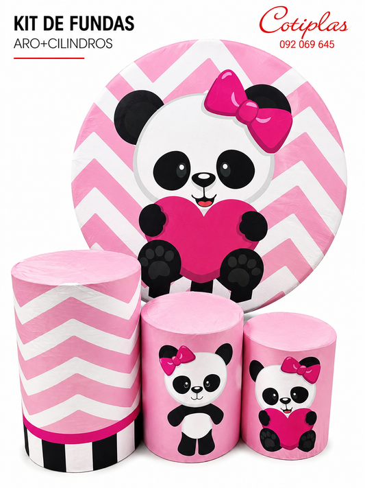 KIT DE FUNDAS PANDA NENA
